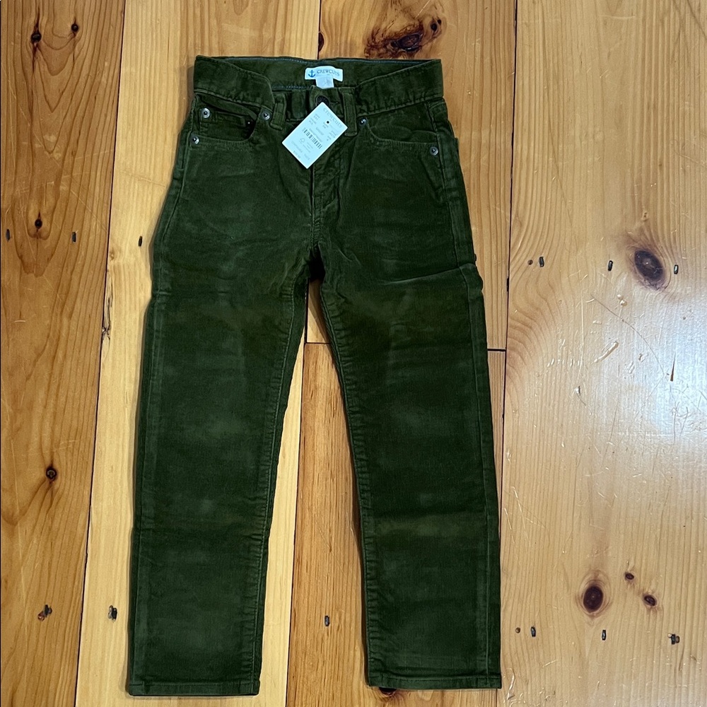 Olive Green Corduroy Pants
